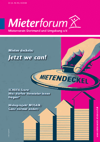 Titelbild Mieterforum Nr.85